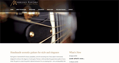 Desktop Screenshot of morrisseyguitars.com
