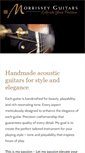 Mobile Screenshot of morrisseyguitars.com